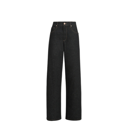 MAYFEYR - Brunello Cucinelli - Loose Barrel Pants In Denim No Fade - ML134P4021C002