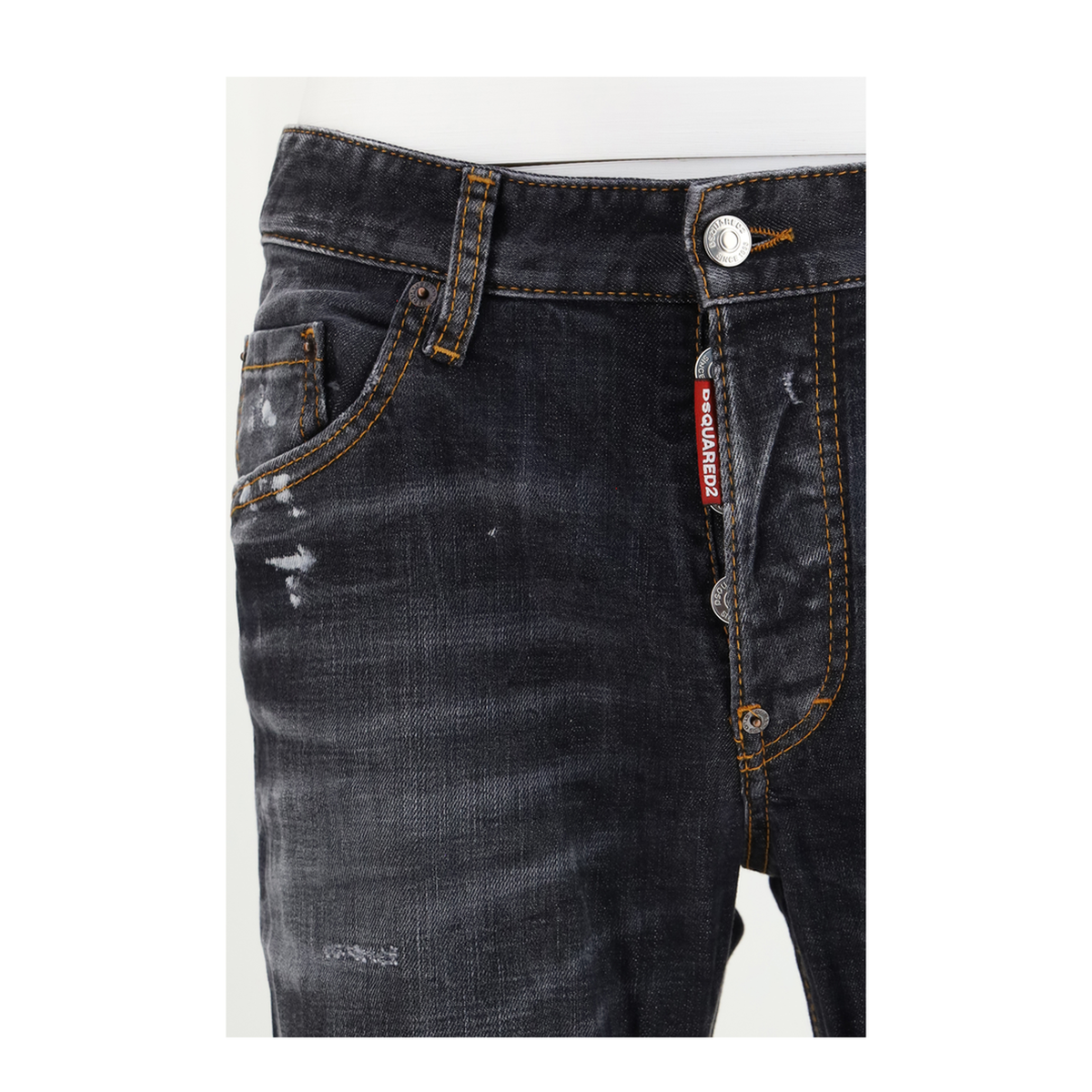 Graphite Stretch Denim Jeans