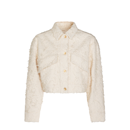 Fuzzy-Texture Jacket