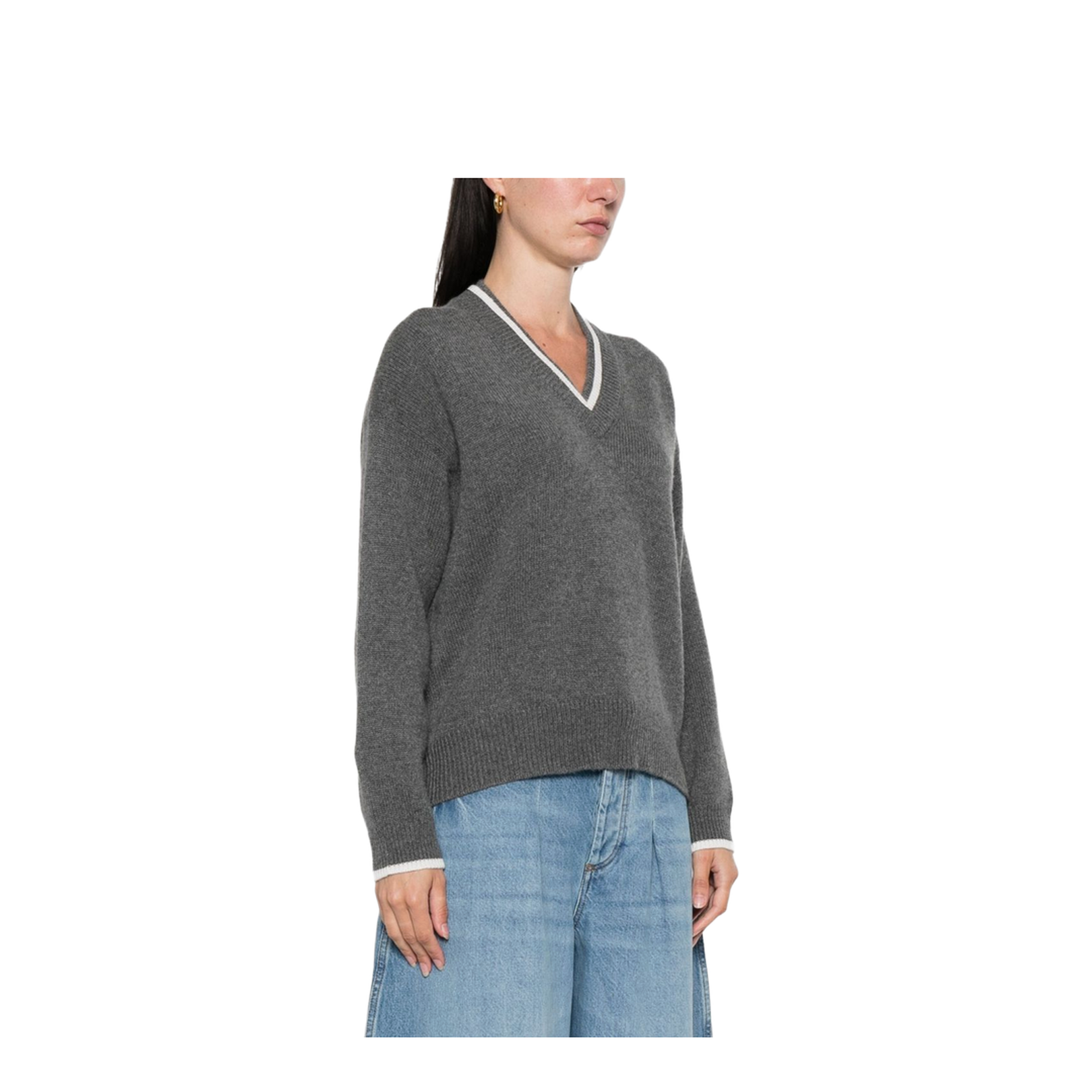 Cashmere V-Neck Sweater