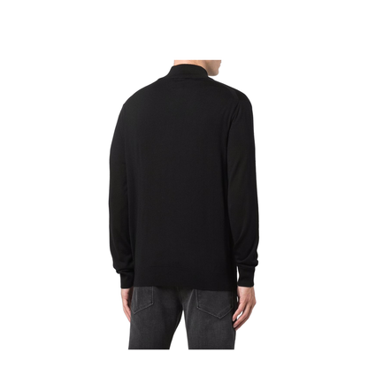 Wool Zipped Cardigan