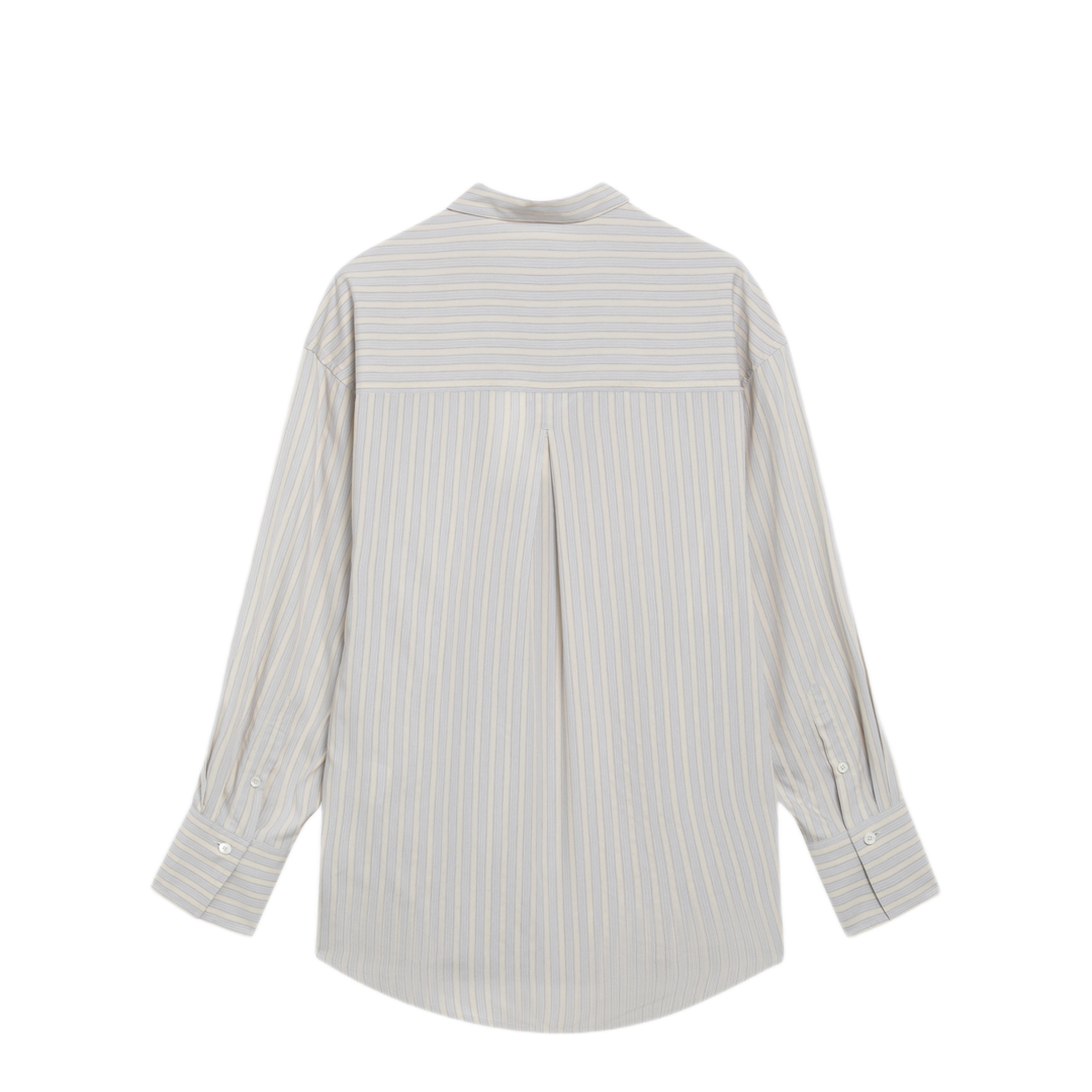 MAYFEYR - Toteme - Oversized Yellow Sky Blue Striped Shirt - 263-WRT0621FB0689394