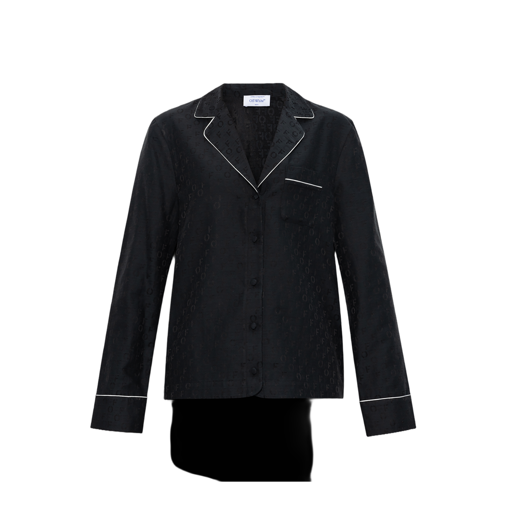 Silk Blend Pajama Shirt