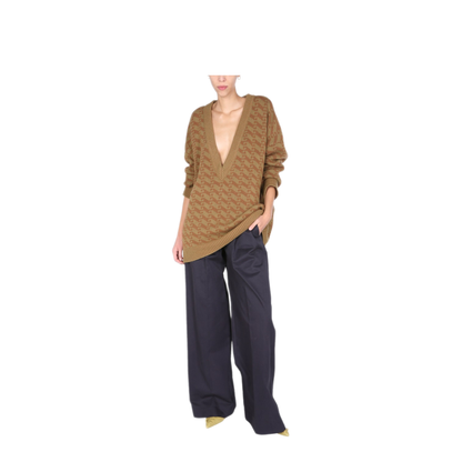 MAYFEYR - JEJIA - V Neck Jacquard Sweater - 3139J1M18921574937