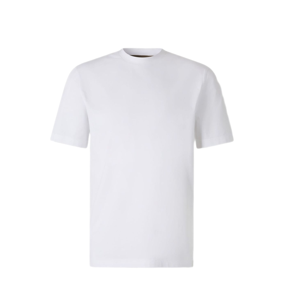 MAYFEYR - Brioni - White Cotton Crew Neck T Shirt - UJSY0LOD6209000