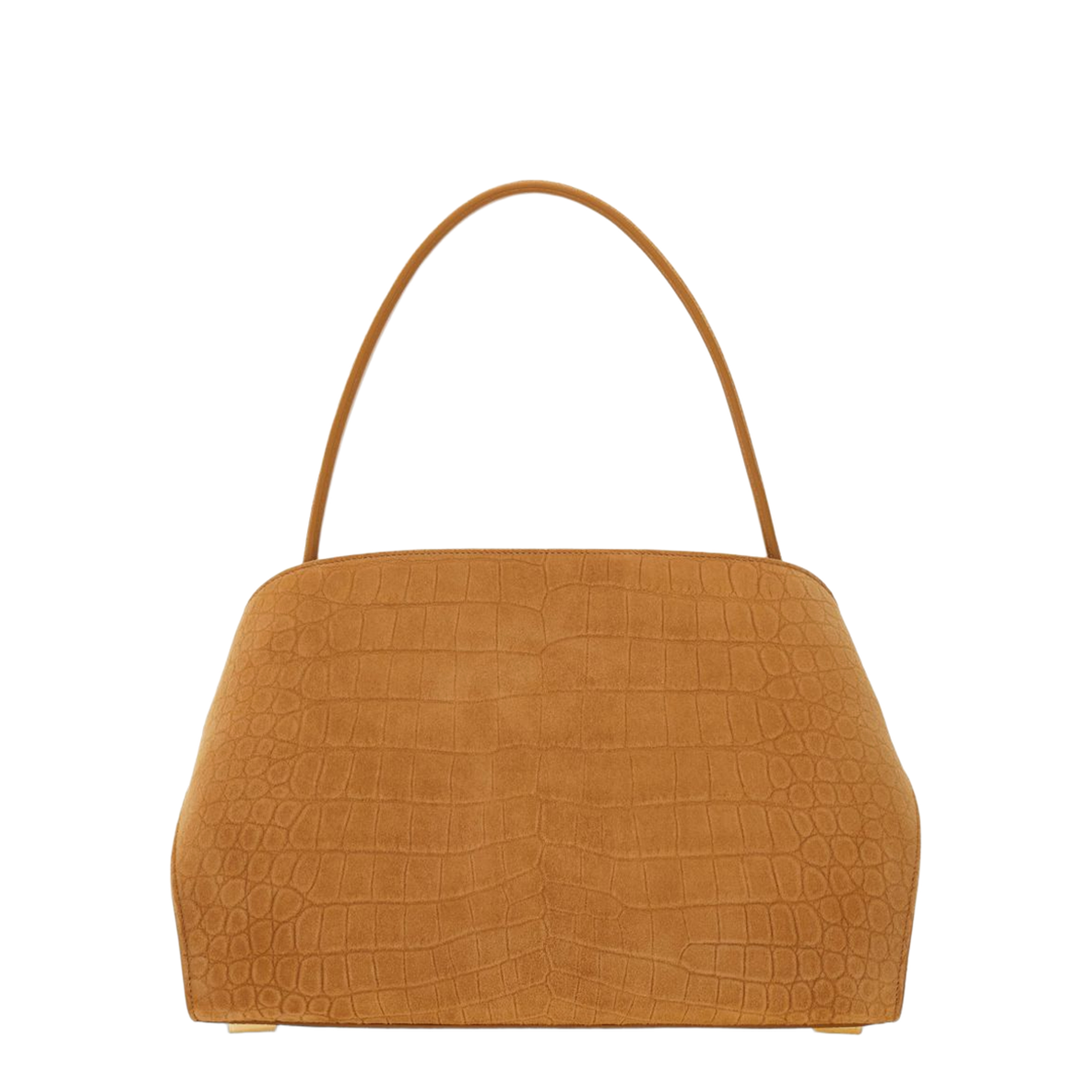 Hug Medium Eel Skin Shoulder Bag - Black