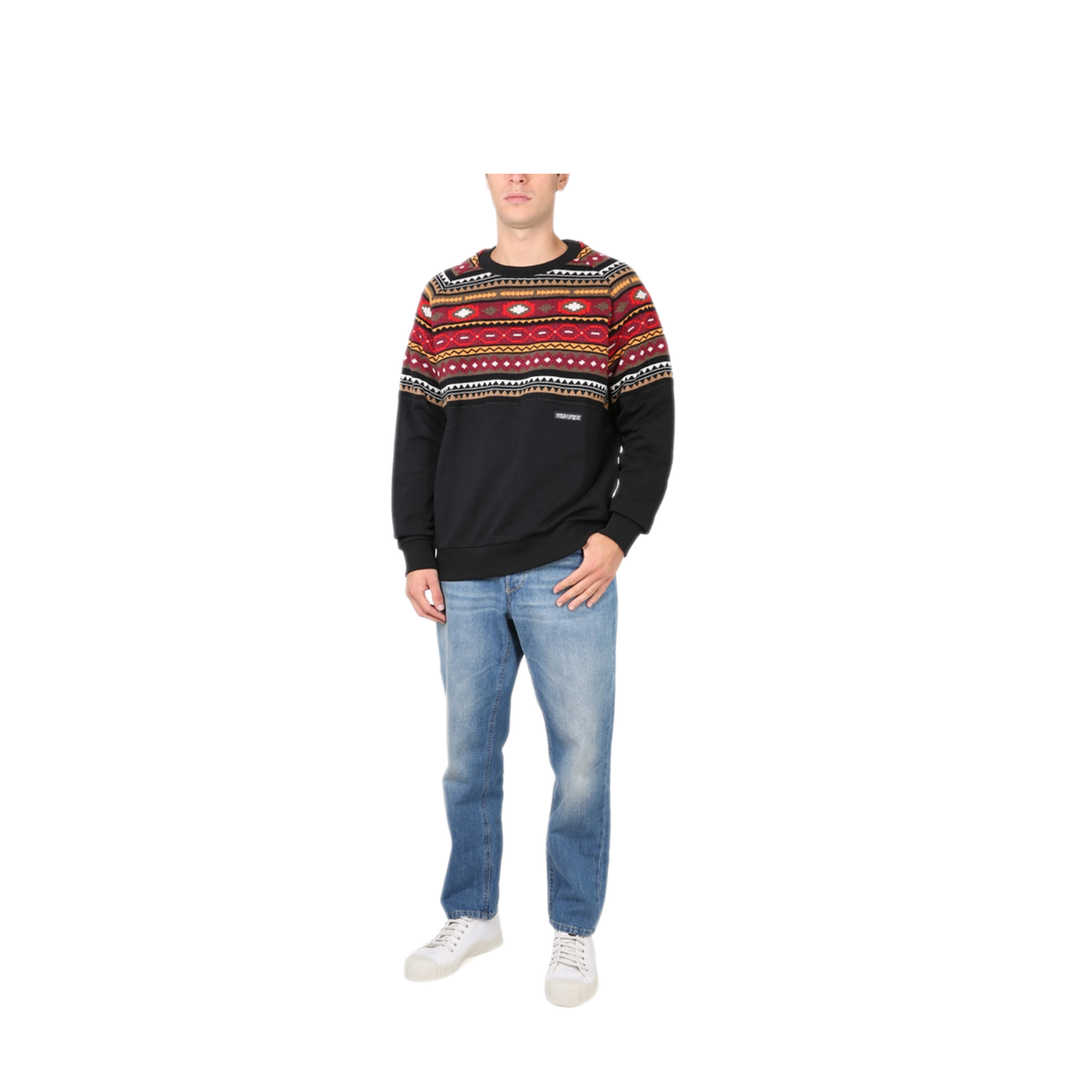 MAYFEYR - MARCELO BURLON COUNTY OF MILAN - Fleece In Wool And Cotton - CMHE037F21KNI0011027