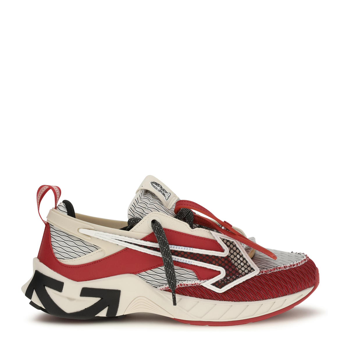 MAYFEYR - Off-White - Space Memo Sneakers - OF05804609REDBLK