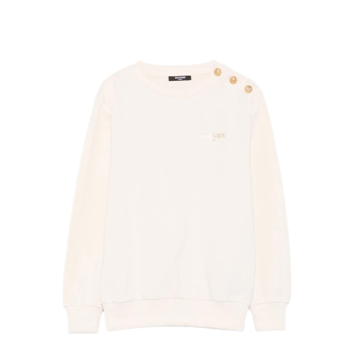 MAYFEYR - Balmain - Sweatshirt With Logo - BX4R10KZ3183109OR