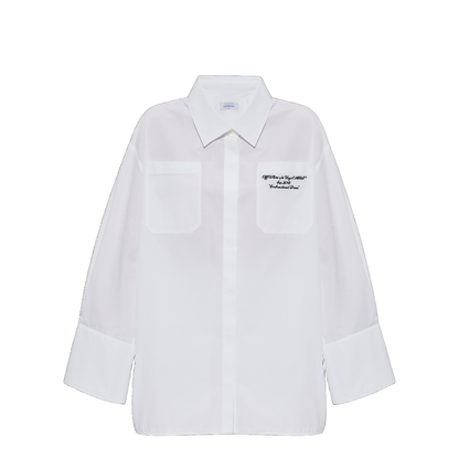 Oversized Poplin Shirt
