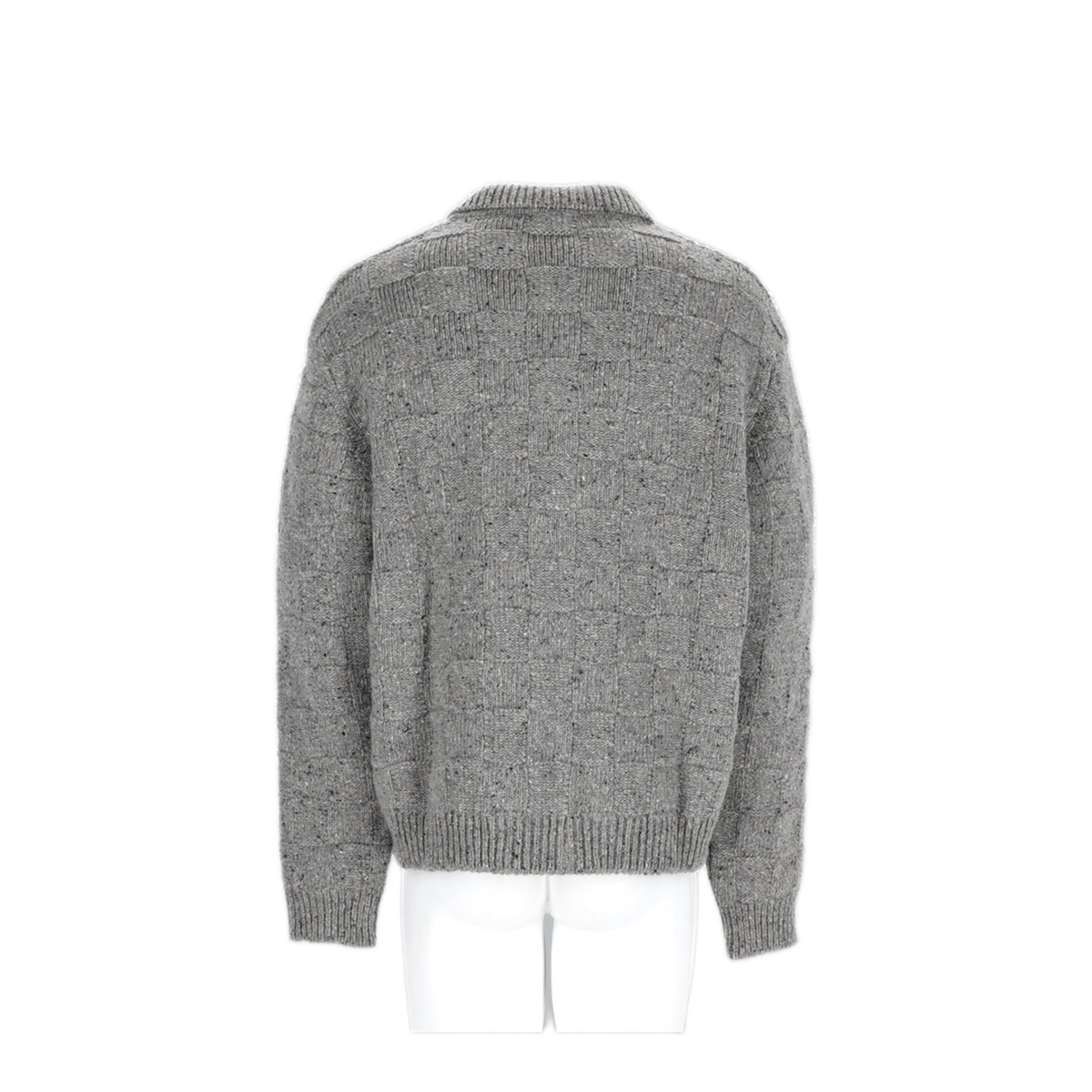 MAYFEYR - YMC - Grey Merino Wool Sweater - P8BAFGREY