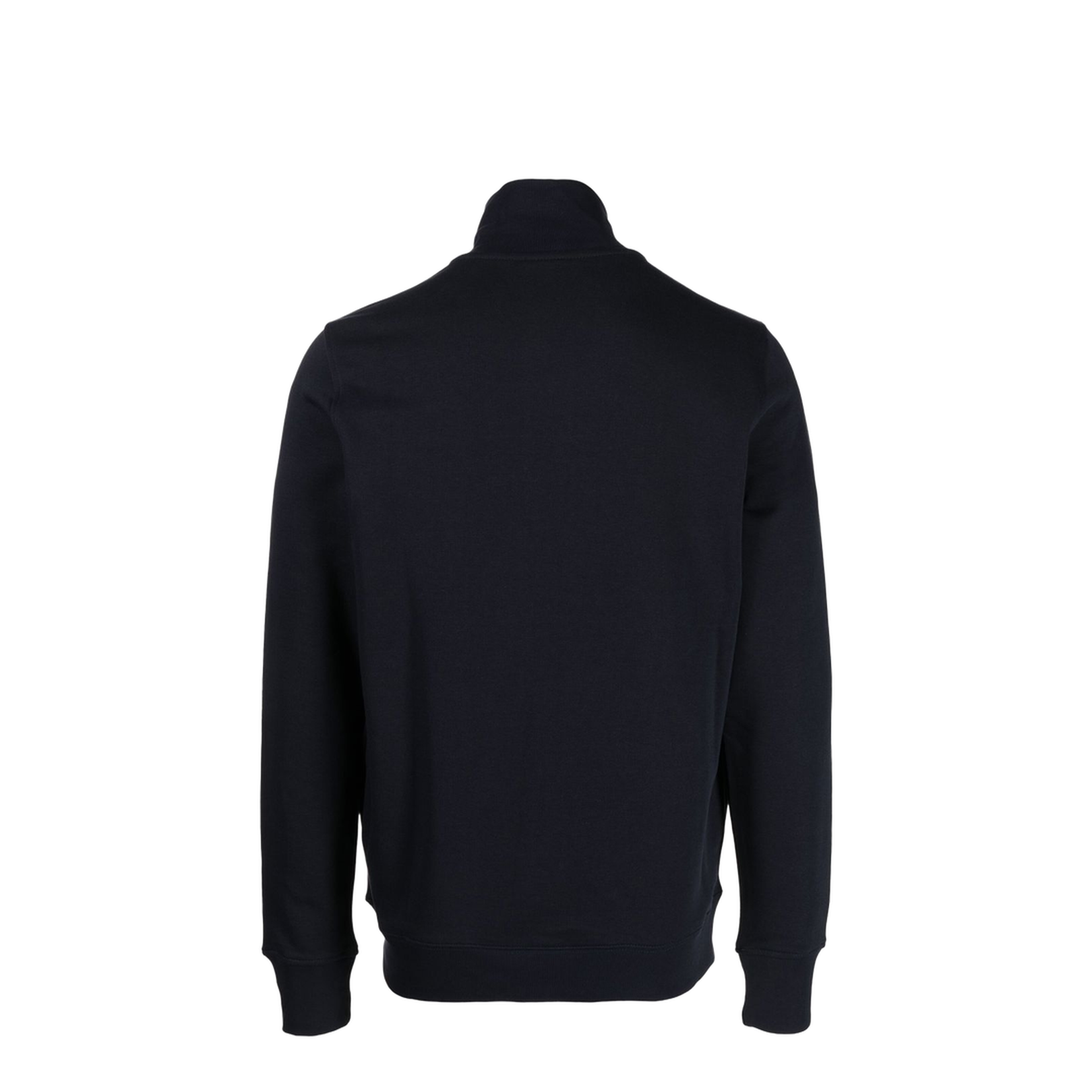 High-Neck Zip-Up Sweatshirt