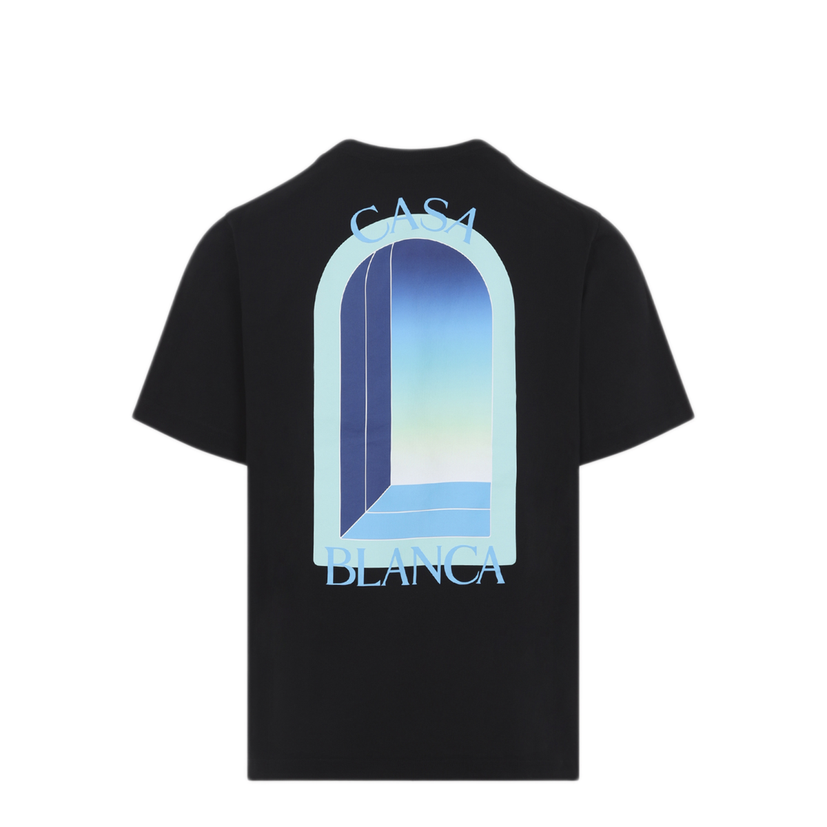 MAYFEYR - Casablanca - Black Short Sleeve T Shirt - MPF26JTS00115GRADIENT
