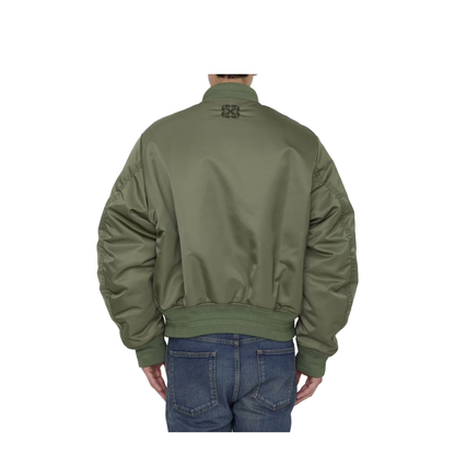 Four Leaf Clove Bomber Jacket