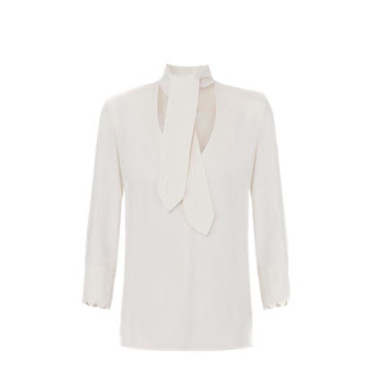 MAYFEYR - Elisabetta Franchi - White Shirt - CA08956E2DZ9