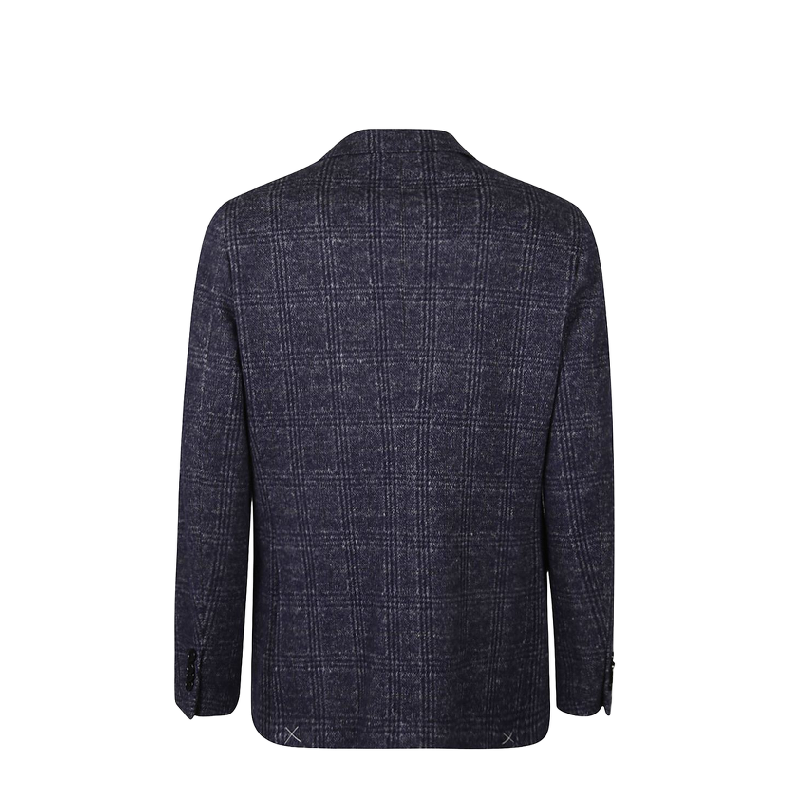 Checked Long Sleeved Blazer