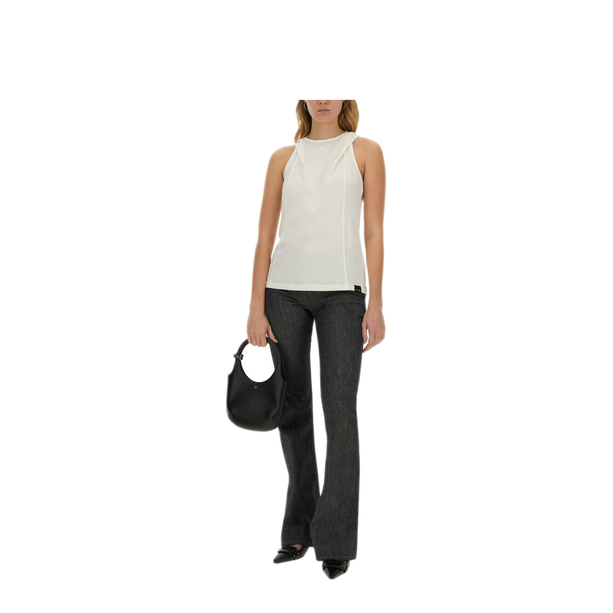 MAYFEYR - Courreges - Tops With Logo - 424JDE091JS01750001