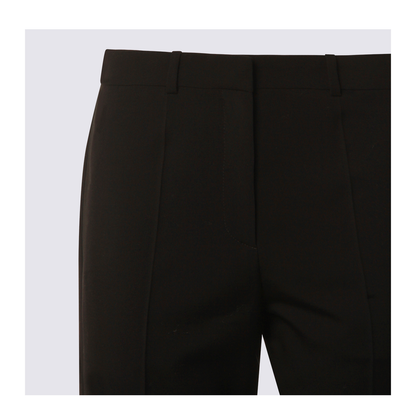 Black Wool Pants