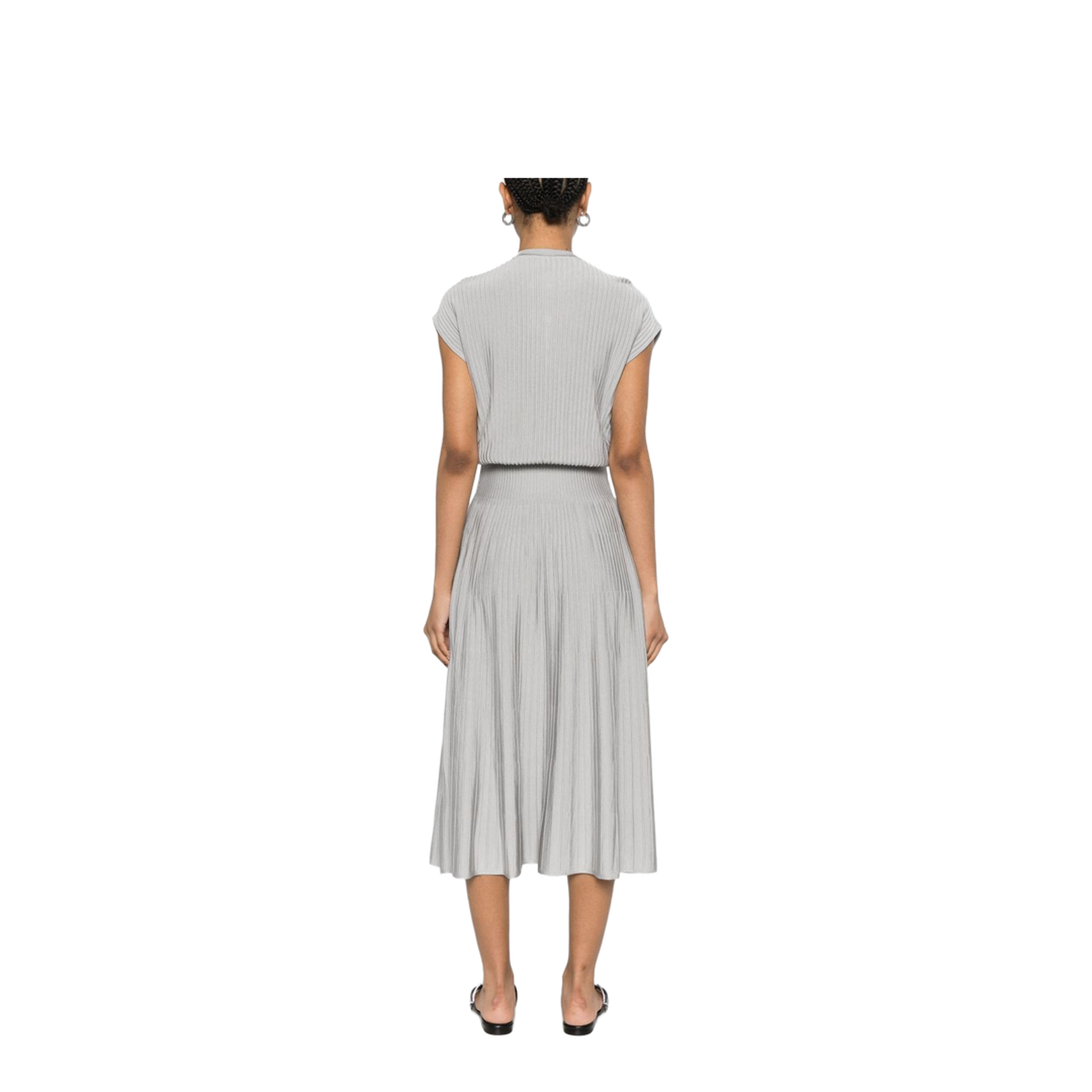 Ottoman Long Dress with Jewel Details
