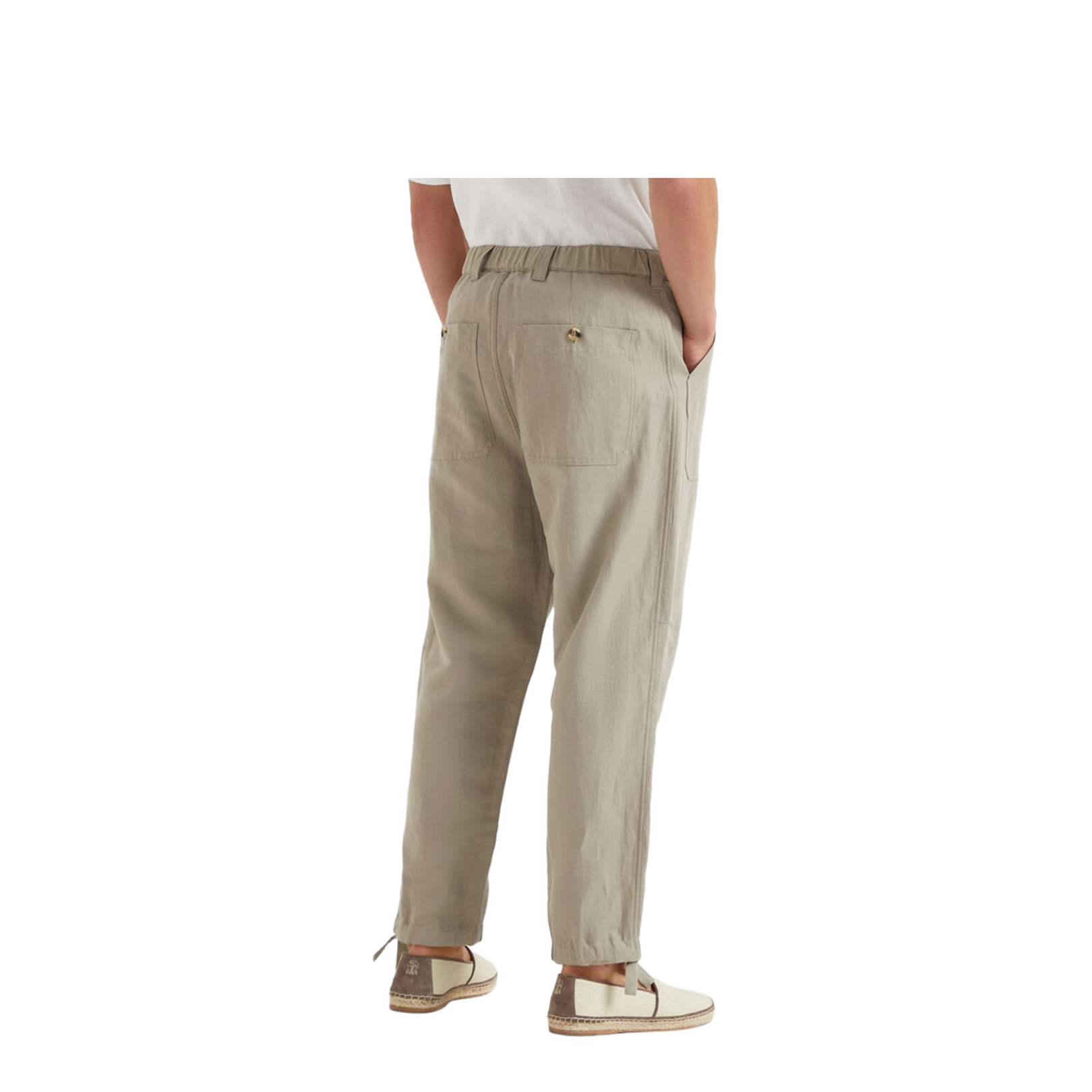 Drill Trousers in Khaki
