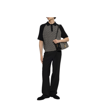 MAYFEYR - Balmain - Polo With Monogram - HH1GB095KI80GFE