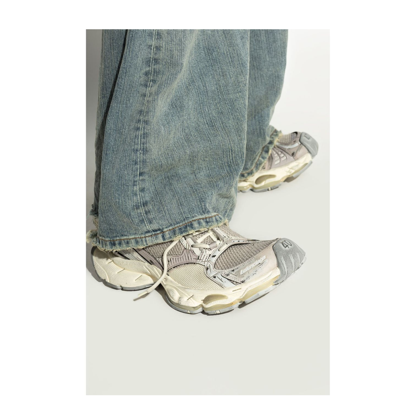 Stapler Sneaker Beige Grey