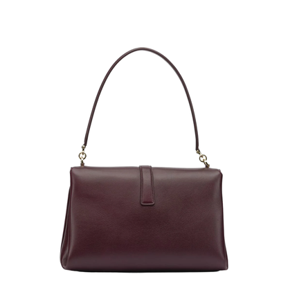 Leather Handbag Maroon