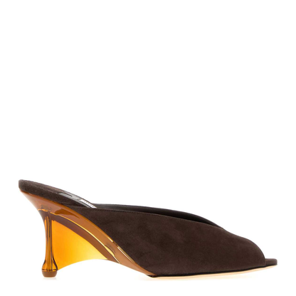 MAYFEYR - Jimmy Choo - Glace Mule 80 - GLACEMULE80DTLCHOAMBMIX