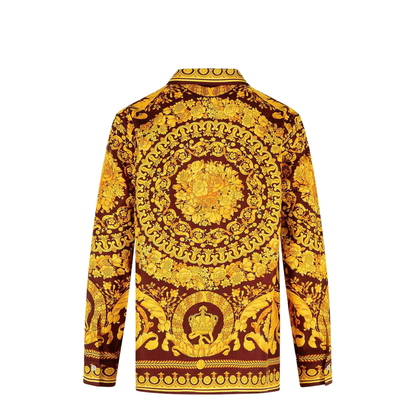Silk Shirt Barocco Print