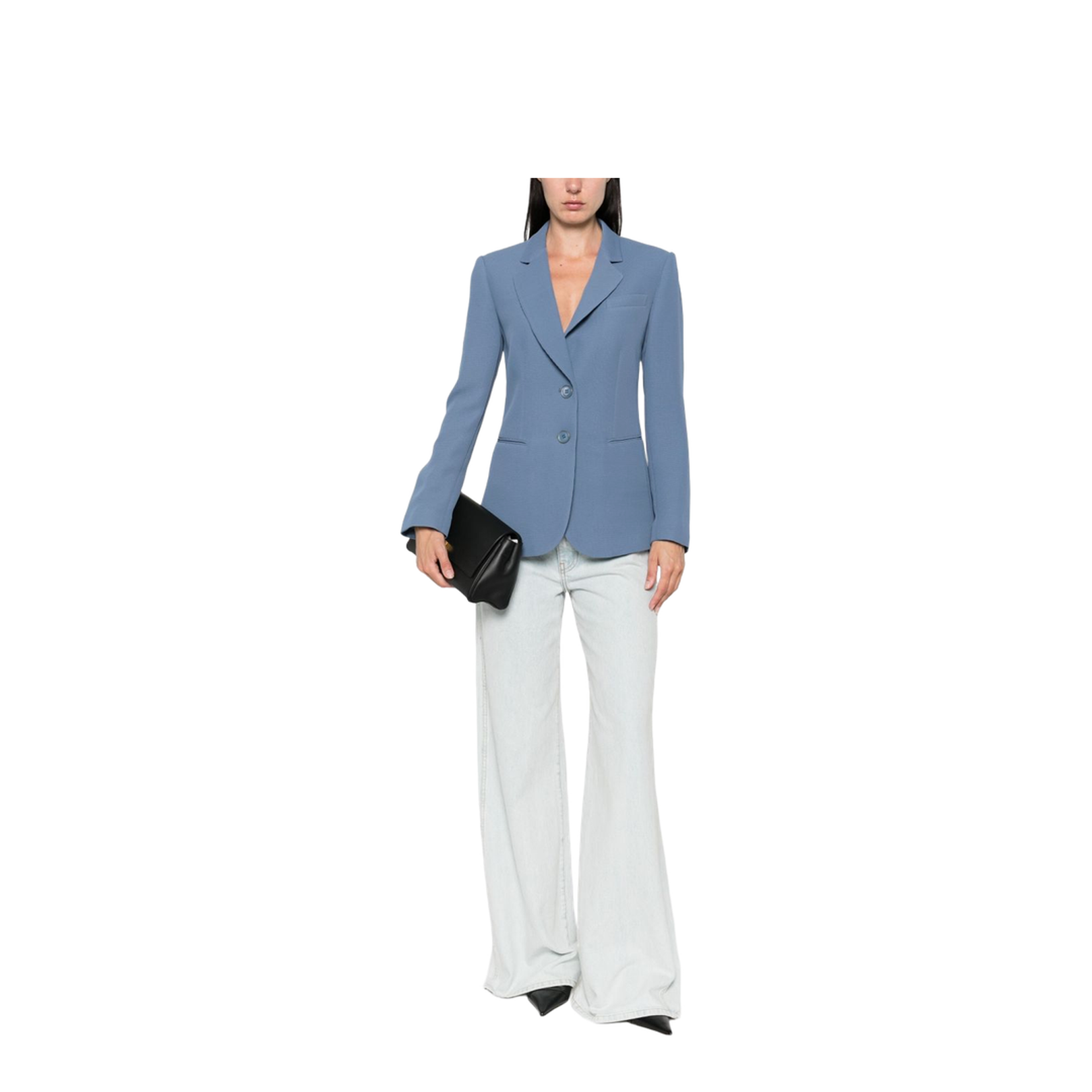 ASV Single-Breasted Blazer in Waffle Weave Technical Fabric