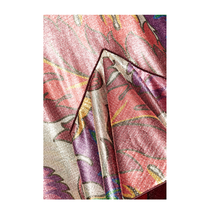 Dress with Shimmering Finish