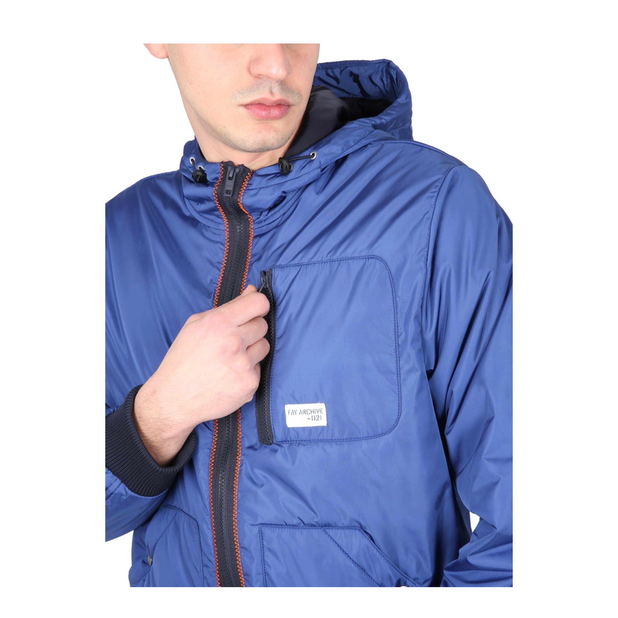 MAYFEYR - Fay - Bomber Jacket With Logo - MAM12460880UIUU610
