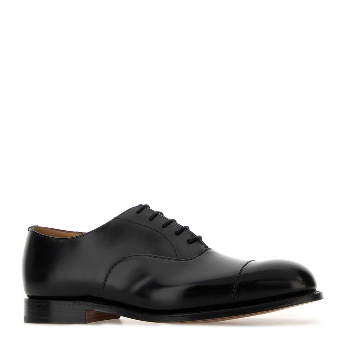 MAYFEYR - Church's - Black Leather Consul Lace Up Shoes - EEB353FG000009XVF0AAB