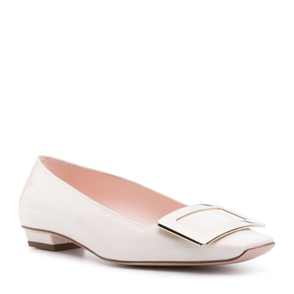 Slip-On Square Toe Shoes