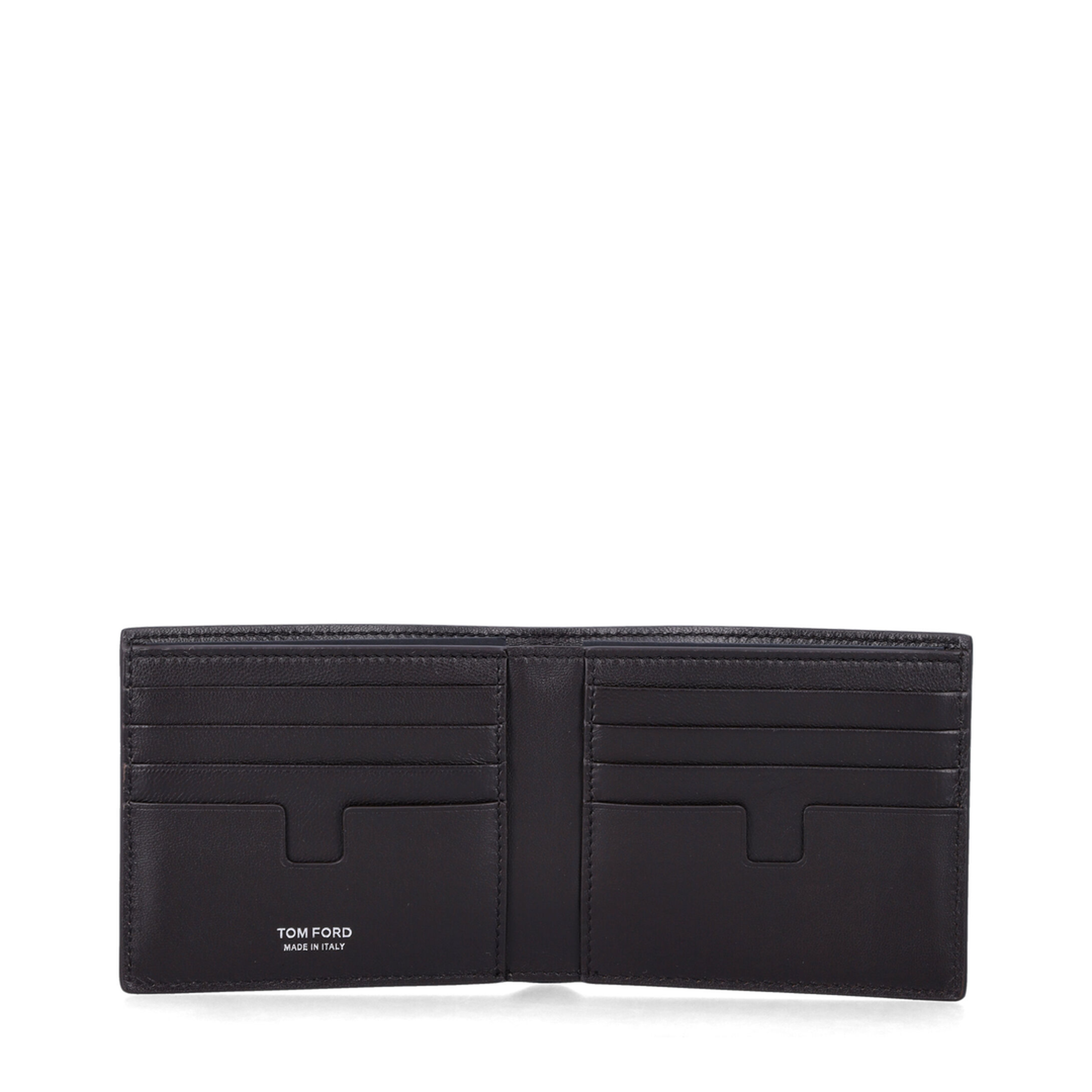 Crocodile-Effect Bi-Fold Wallet