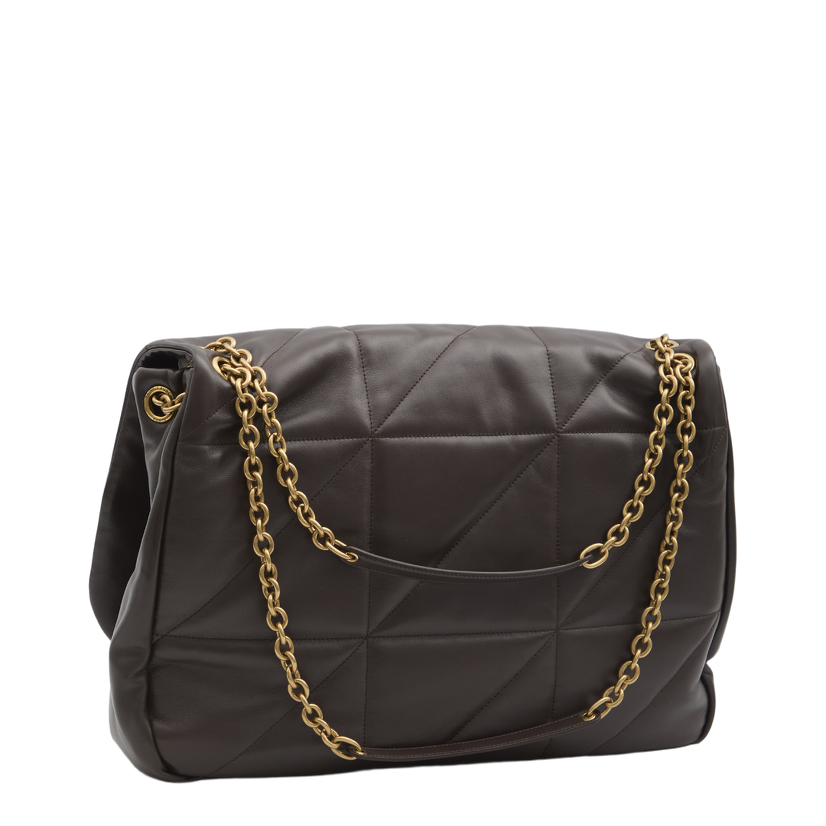 Jamie Lambskin Shoulder Bags - Brown