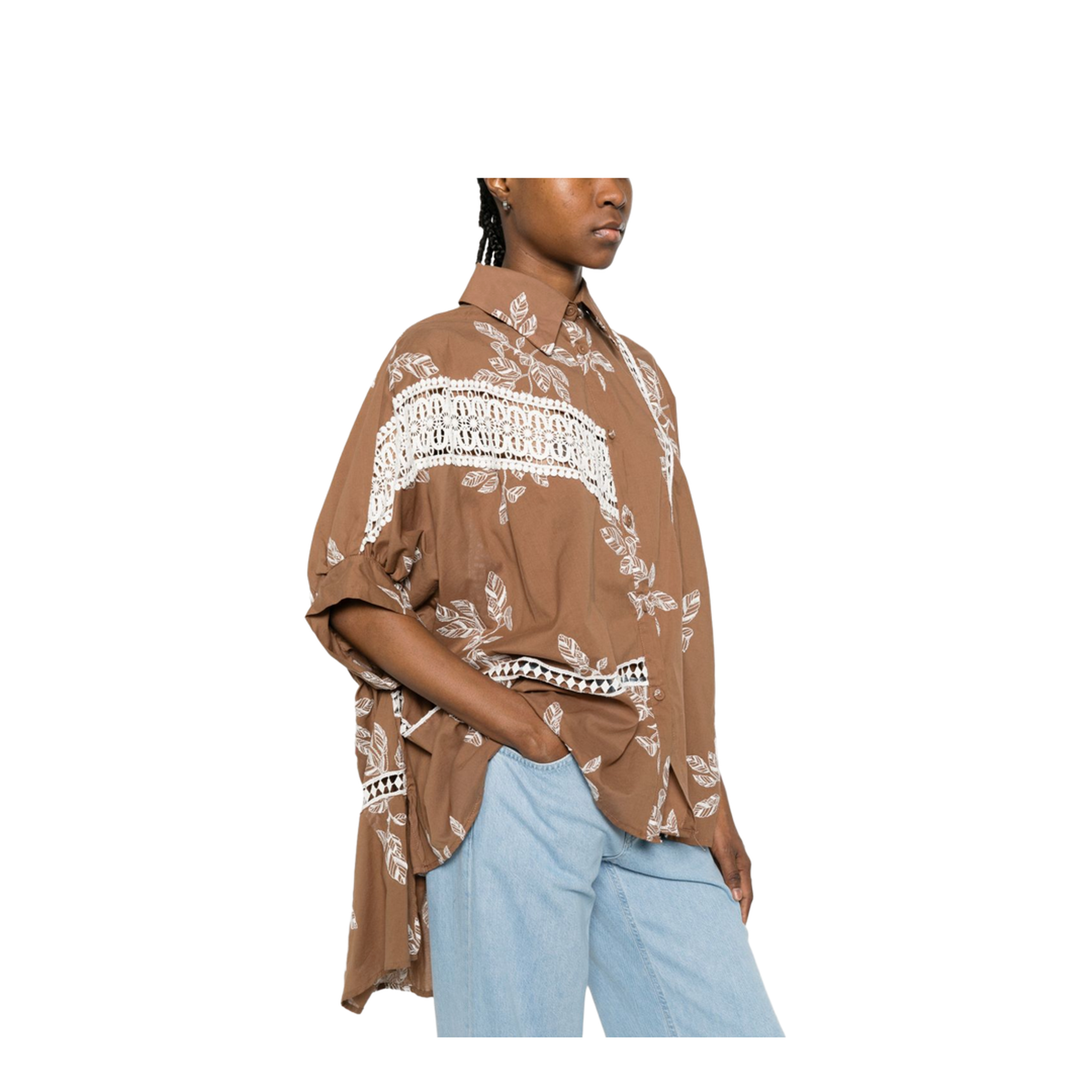 MAYFEYR - Bye - Shirts Brown - 6SBCB4D377084