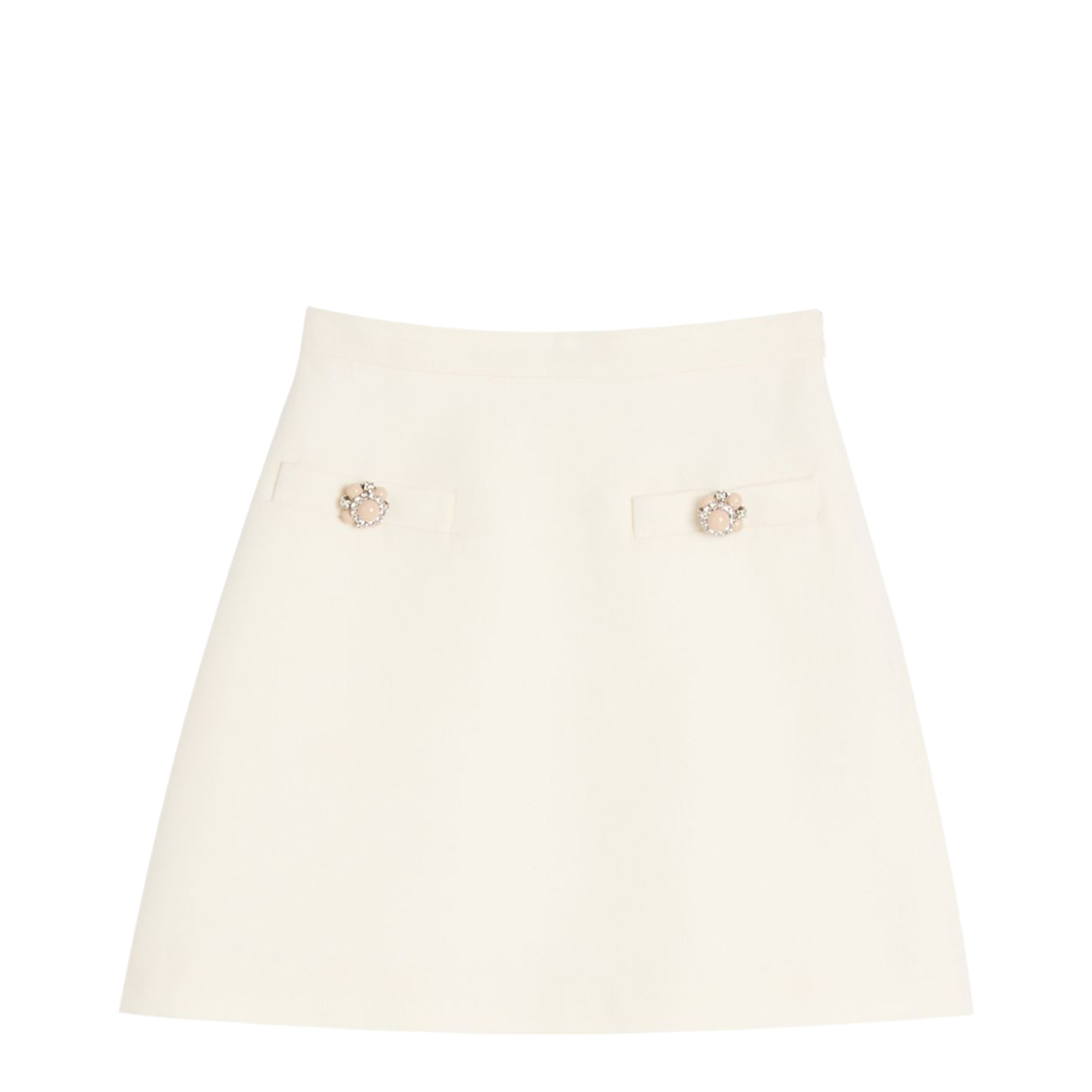 Crepe Couture Jacket In Beige