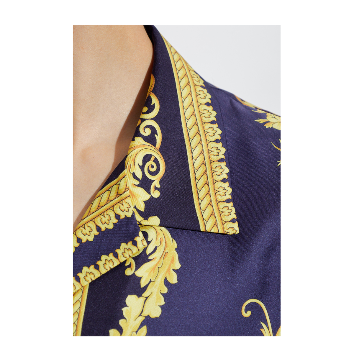 MAYFEYR - Versace - Silk Shirt With New Barocco Print - 10274701A192545UL30