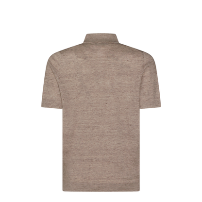 Linen Cotton Polo Shirt
