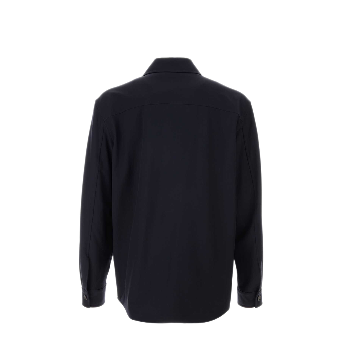 MAYFEYR - The Row - Midnight Blue Wool Oslo Shirt - 1395W4466DRN