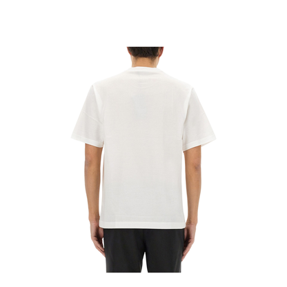 Cotton T-Shirt with "Italian Holiday" Print