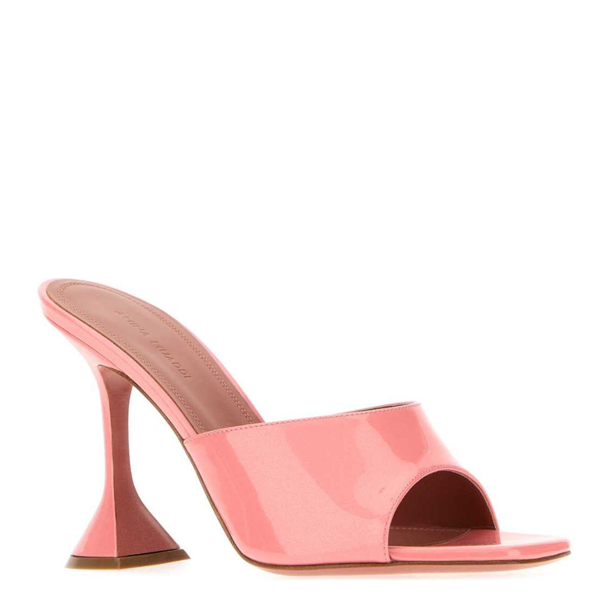 MAYFEYR - Amina Muaddi - Lupita Slipper 95 Peach - LUPITASLIPPER95PEACH