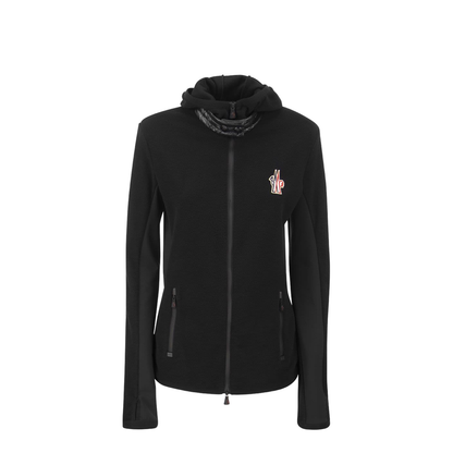 Padded Cardigan with Hood