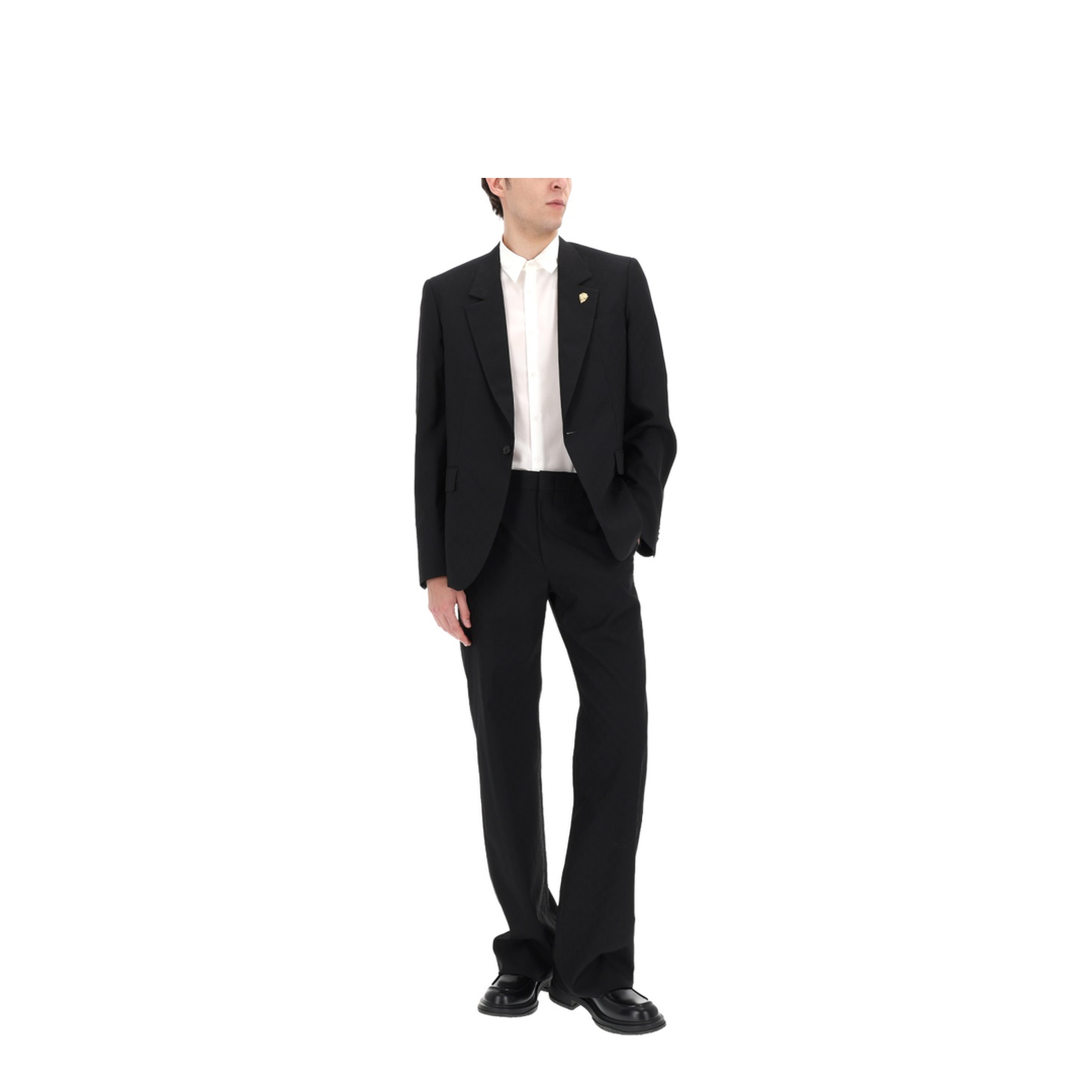 Wool Pants in Black