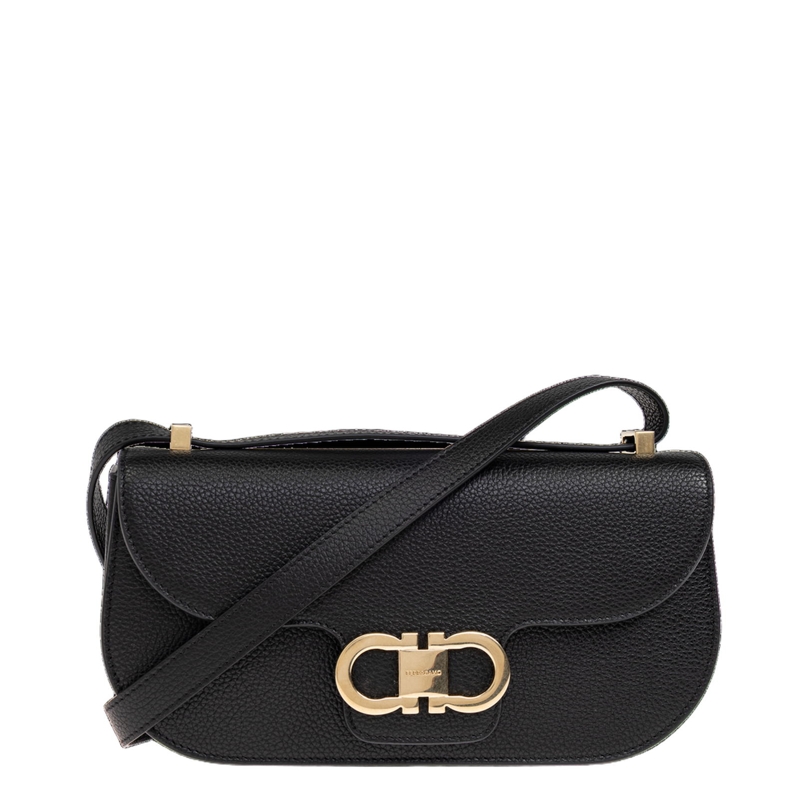 Leather shoulder bag