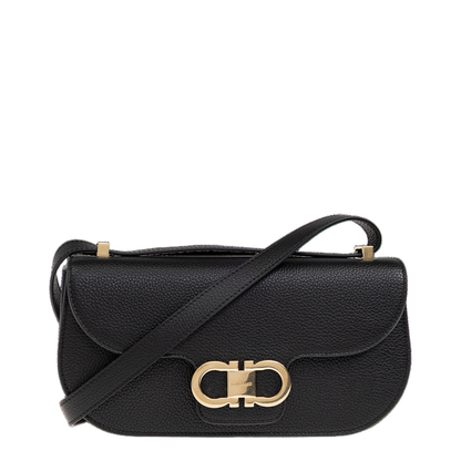 Leather shoulder bag