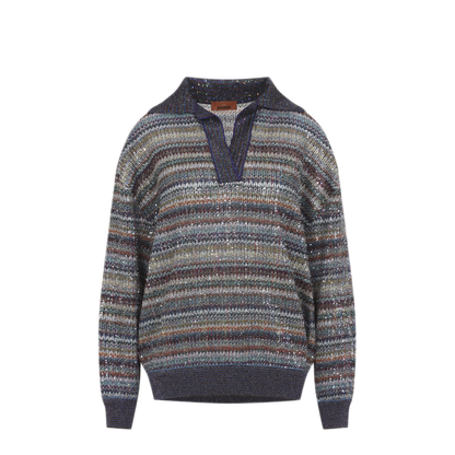 MAYFEYR - Missoni - Caperdoni Knit Polo - DS26WN34BC006QSMSQW