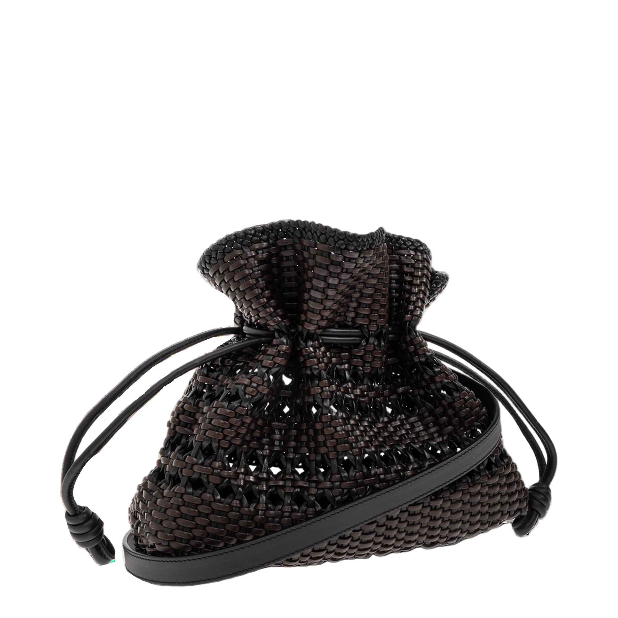 MAYFEYR - Loewe - "Flamenco" Shoulder Bag - A411FC1XDN0BLACKBROWN