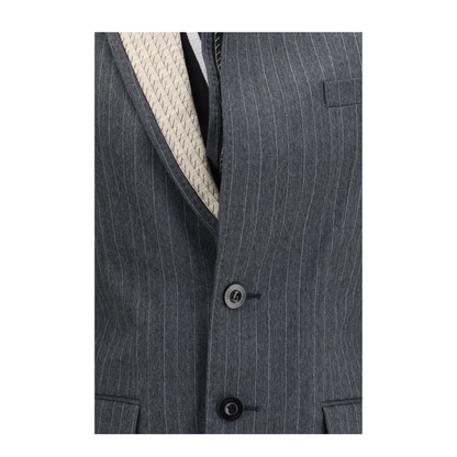 MAYFEYR - Sacai - Pinstripe Single Breasted Jacket - 2608632001